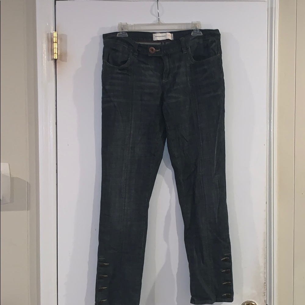 Straight leg jeans